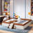 Mishelle Upholstered Daybed with Fence and Stairs-1137170995