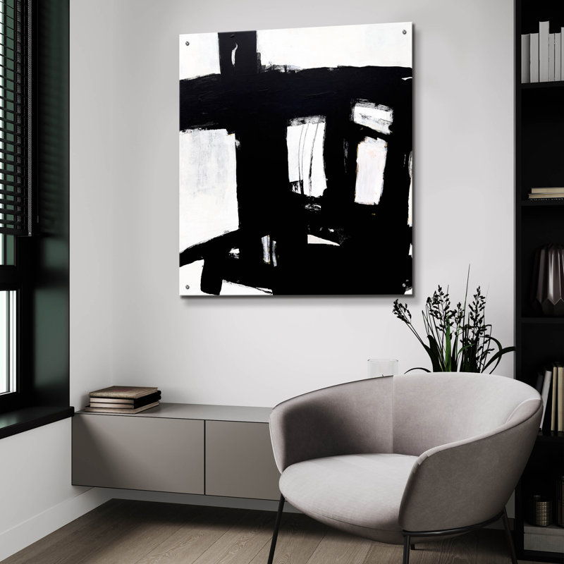 «Vetratta» par Jeffrey Tover, H 36 po x l 36 po x P 0,2 po
