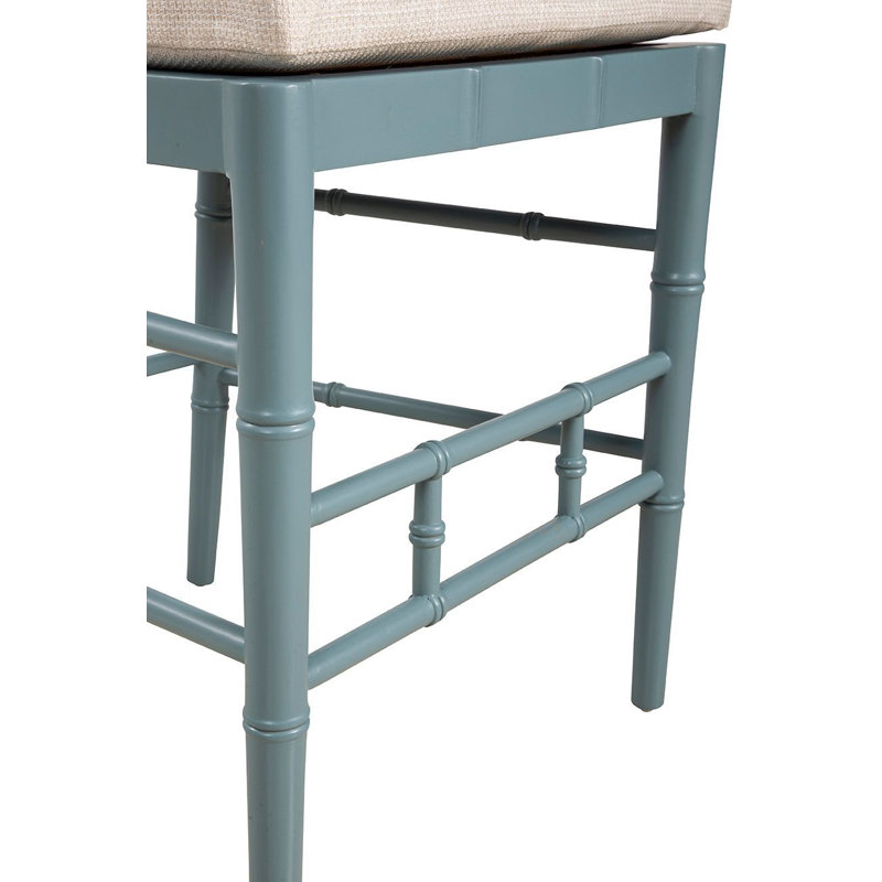 Hugo 39" Tall Counter Stool, Black, Light Blue, Counter Stool (25” Seat Height)