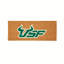 Très grand tapis couleur coco 60 po x 24 po University of South Florida