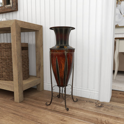 Cissell Iron Floor Vase