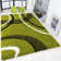 Puzant Abstract Shag Area Rug