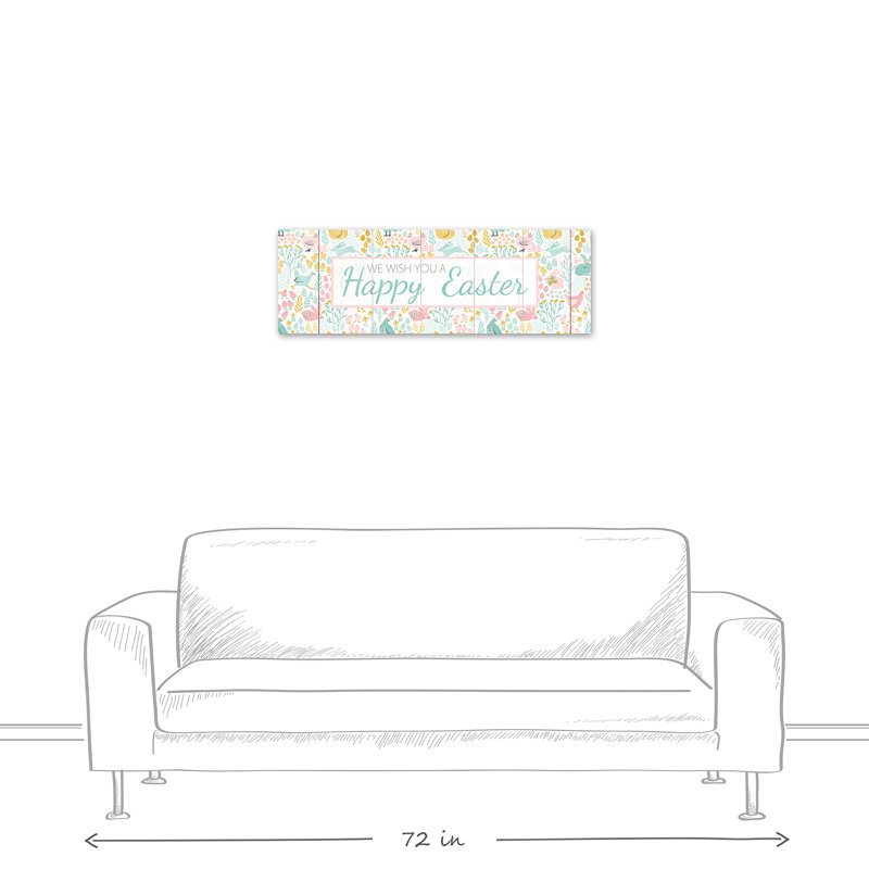 " Happy Easter Whimsy Pattern "