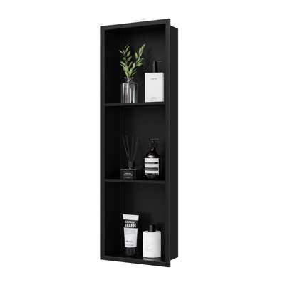 Niche de douche en acier inoxydable 12 po x 36 po