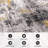 Abstract Yellow/Black/Gray Area Rug-1849441061
