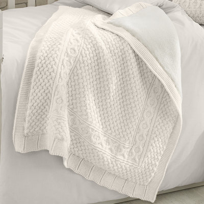 Couverture pour bébé en laine Kingsley