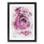 The Heart of a Pink Rose - Picture Frame Graphic Art-56924310-56924313