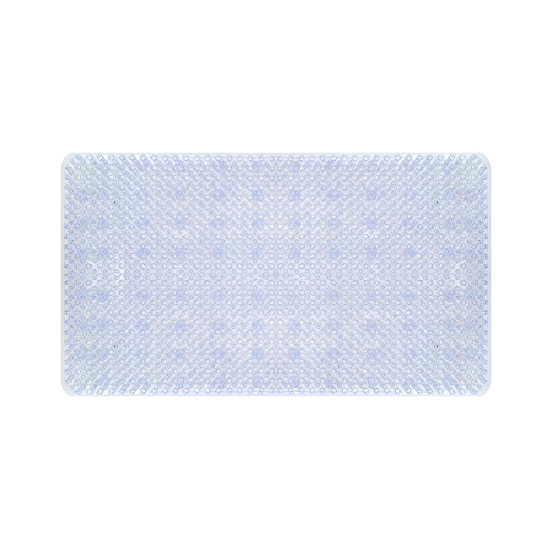 Tapis de douche en PVC antidérapant Décor Living, transparent