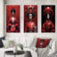 «Futuristic Japanese Geisha II», 3 pièces sur toile-1249942599-1249942595