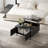 Lift up Coffee Table, Lift up Desktop Central Table, with Large Hidden Storage Room, Open Shelves-108654131
