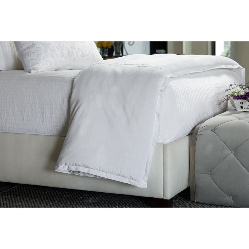 Aria Matte Velvet White Reversible Throw Blanket 68"x106"