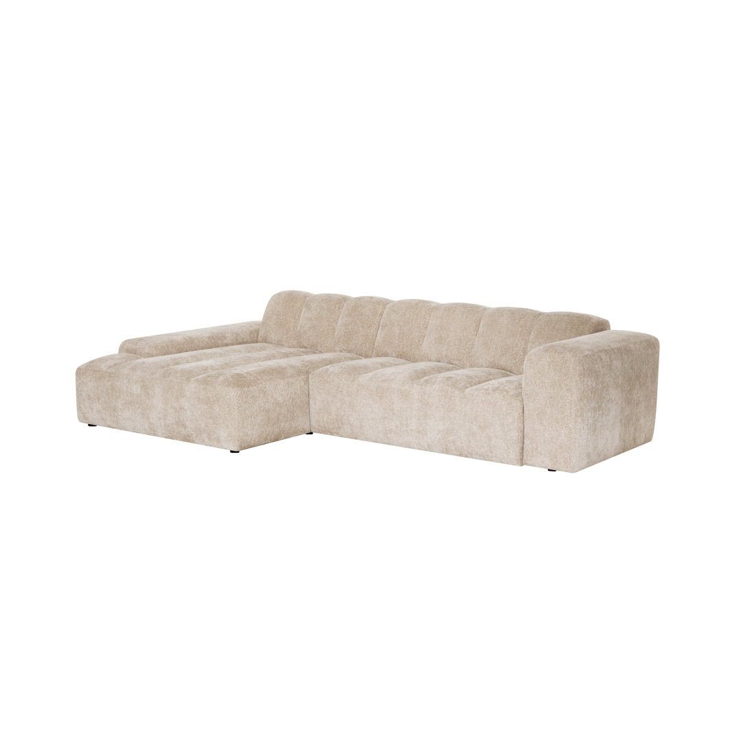 Ecksofa Amruth - mittelgroßes Sofa Element - normale Länge Chaise Longue