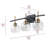 3-lamp Dimmable Clear Glass Vanity Light