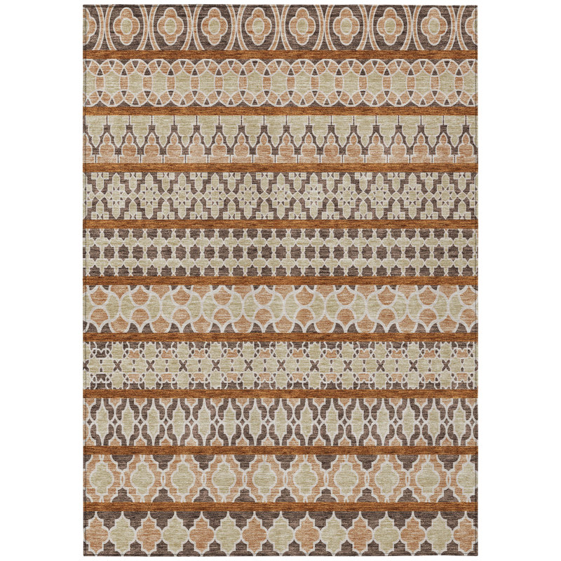 Juli Washable Moroccan Rug, Rectangle 2'6" x 3'10"