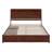 Lamayia Solid Wood Sleigh Platform Bed with Footboard and Storage Drawers-2033809128-2061774705