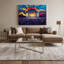 Art musical sur toile bleu-1613648340