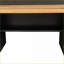 Hall Tree Farmhouse 4 en 1 avec banc, crochets et amp; Tablettes réglables, noir | Panneau de particules | Noir