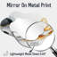 Modern White Waves of Introspection Modern Waves - Miroir décoratif asymétrique Waves-1020757716