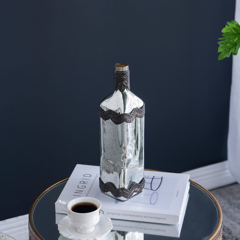 Vase en verre D3x12