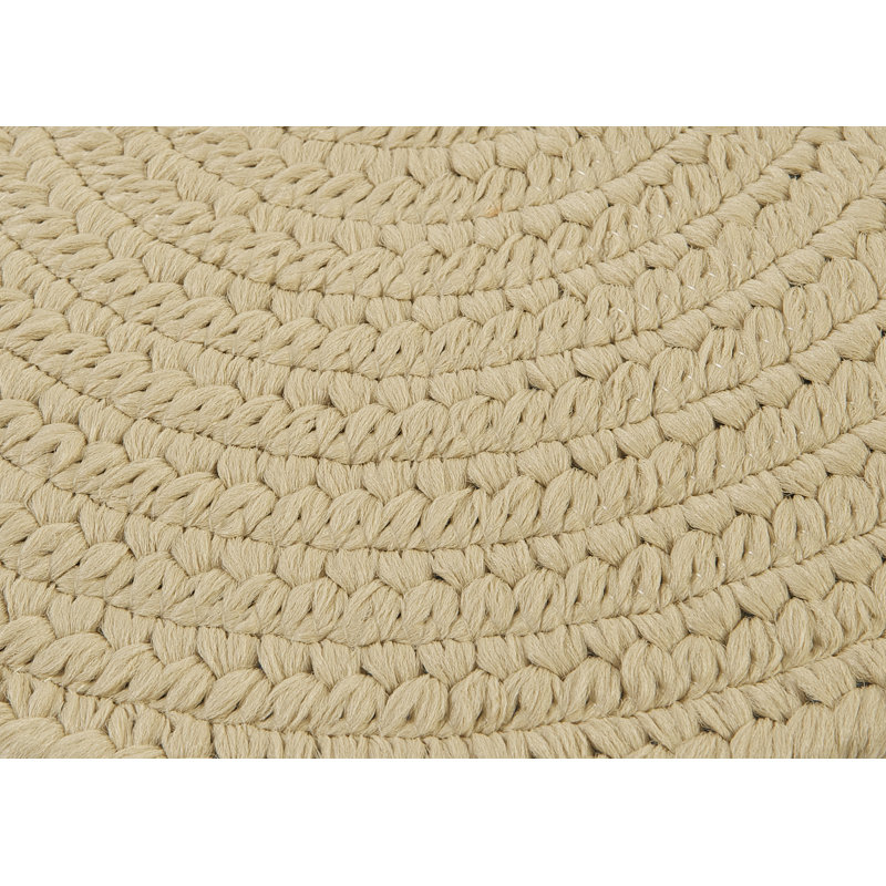 Tapis de type lin réversible pour l'intérieur et l'extérieur Audryanna, Ovale 12 pi x 15 pi