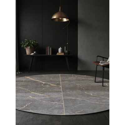 Tapis gris lavable à la machine