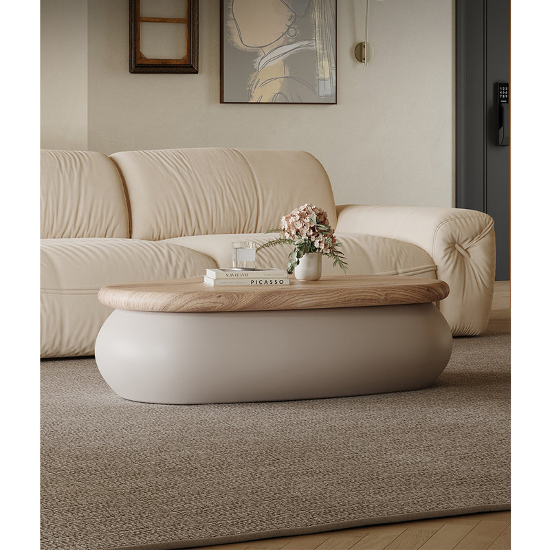 Table basse de style nordique minimaliste