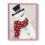 Festive Snowman I, reproduction encadrée - bois massif-128284295-128284302
