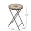 Table de bout en argent