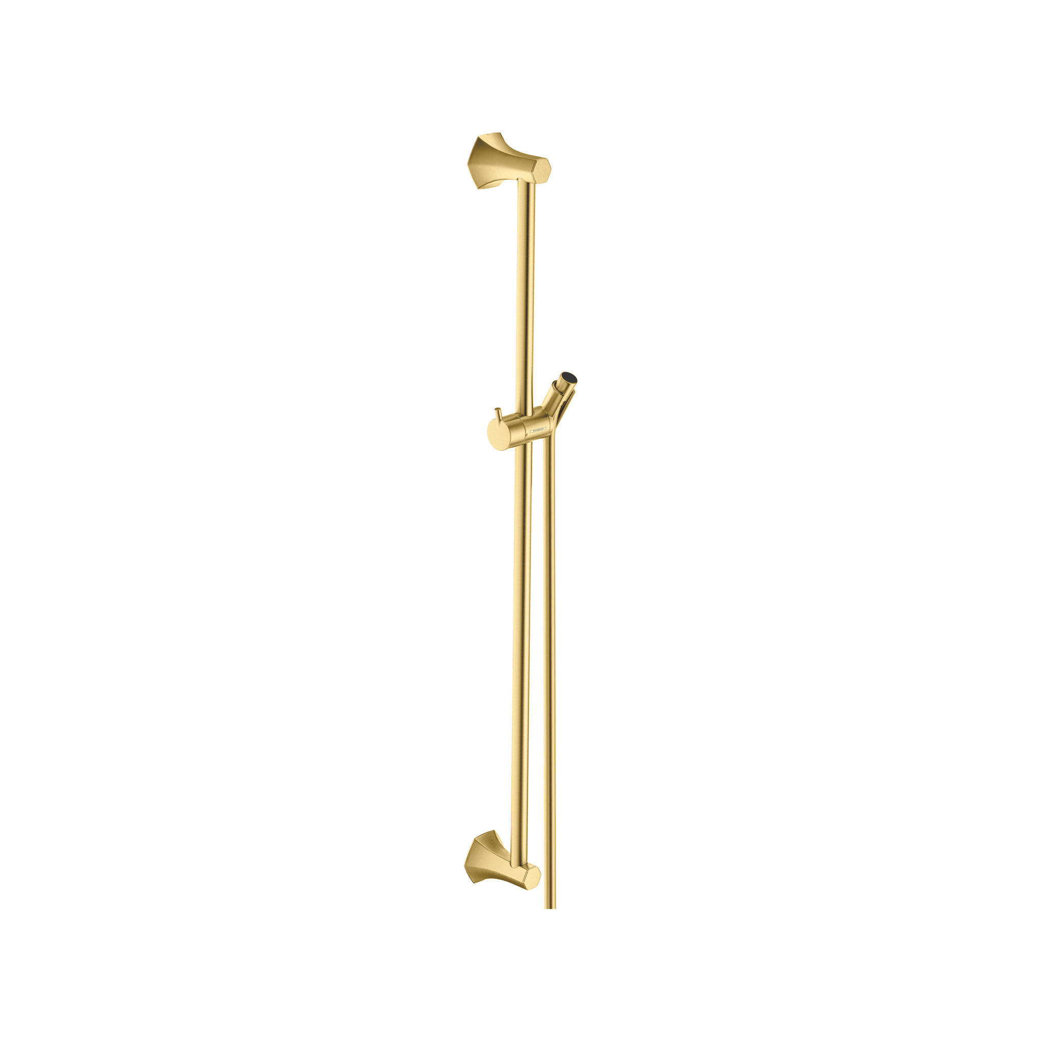 Hansgrohe Wallbar, 24"3Inch TransitionalWallbar In Polished Nickel