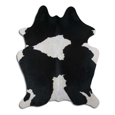 Cowhide Rug Black And White