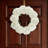 White 17 inch Wreath