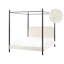 Four Poster Bed Boucle DANNEMOIS-318835832-318835782