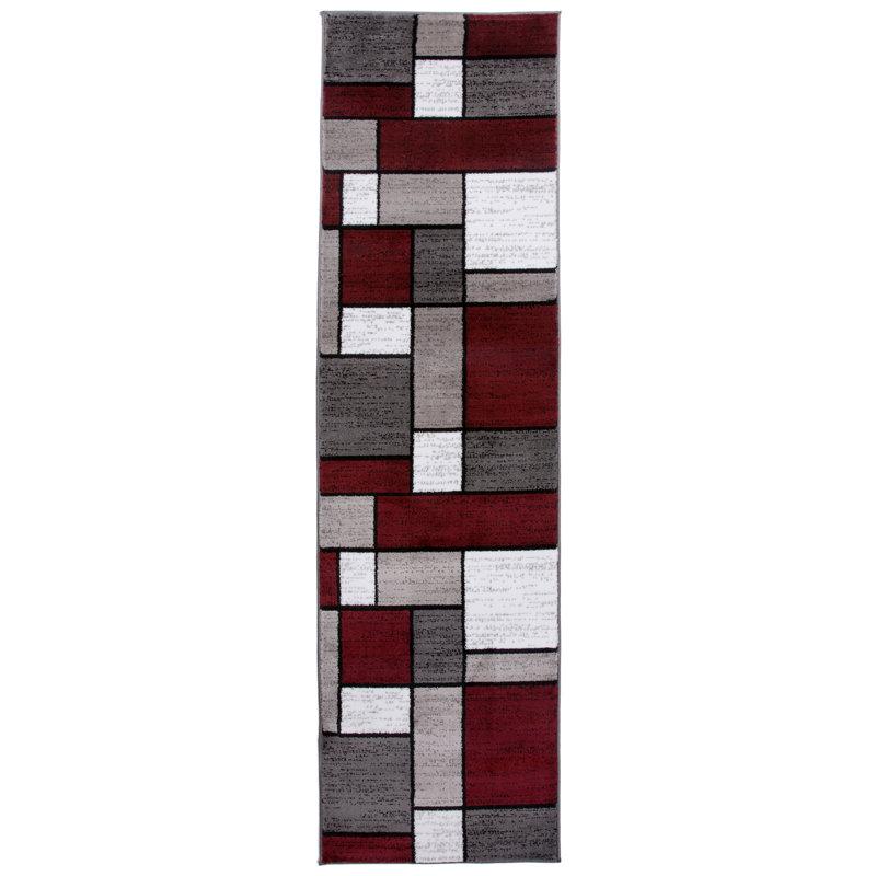 Carius Performance Floral Gray/Blue/Black/White Area Rug – Modern Floral Design, Living Room, Bedroom, Dining Room, Durable & Easy to Clean Carpet