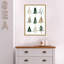 "Evergreen I" par Isabelle Z, reproduction d'art graphique sur toile