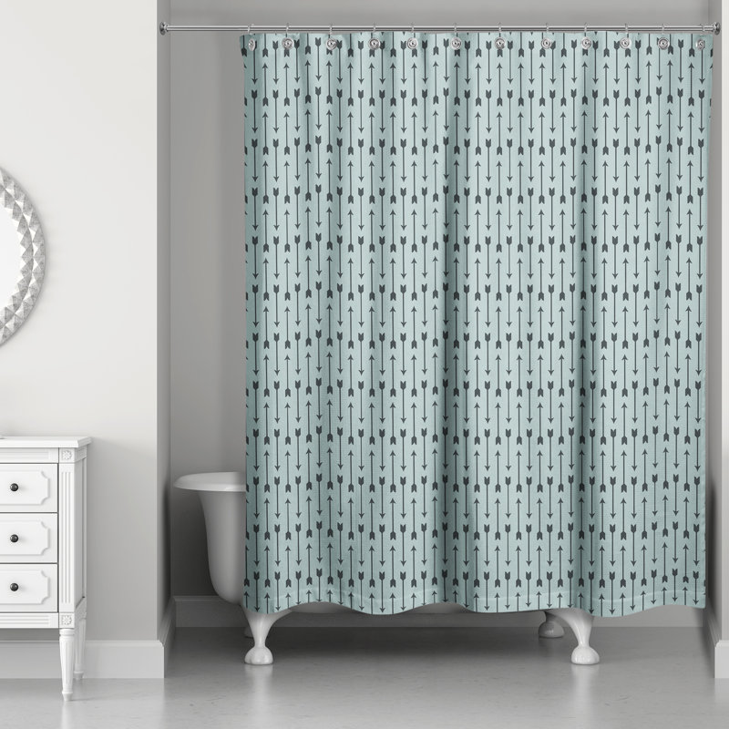 Cramlington Shower Curtain, Blue