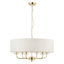 Basilia 6 - Light Drum Chandelier-35307831