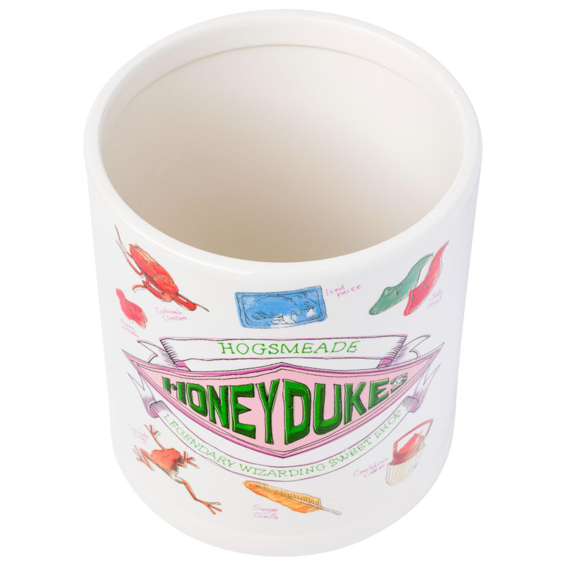 Harry Potter “Honeydukes” Large Canister Ceramic Cookie Jar, 7” X 10” X 7”