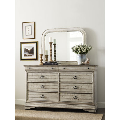 Whiteside Dresser with Mirror