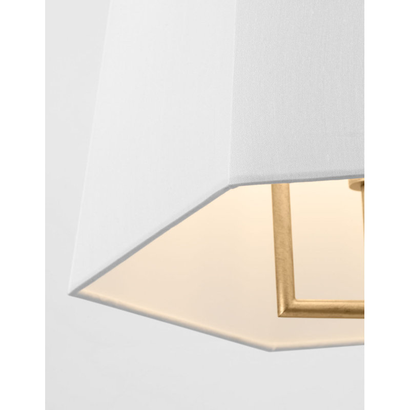 Lille Hanging Shade, 16.75" H x 17" W x 19.63" D