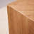 Modern Burlywood Solid Wood Square Coffee Table