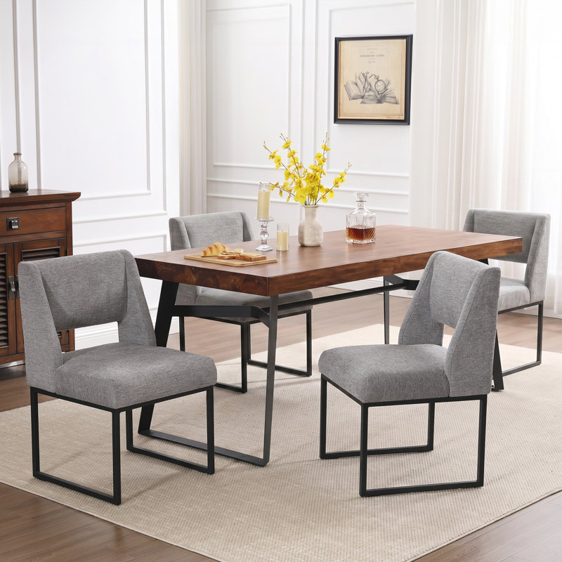 Chaise d'appoint l 18,3 po Alrick, Gris