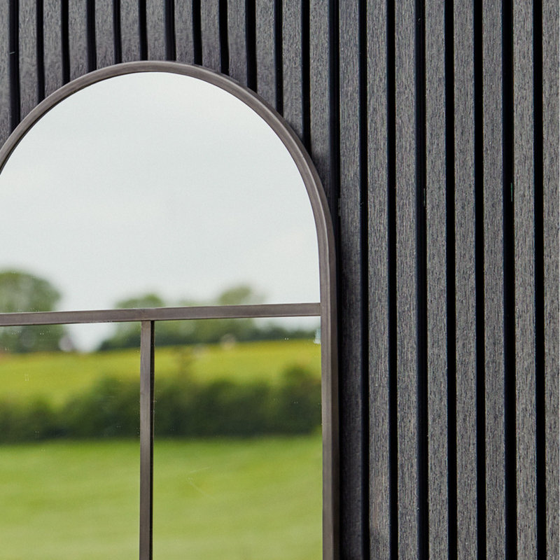 Metal Arch Wall Mirror