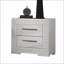 Table de chevet 2 tiroirs White Glam