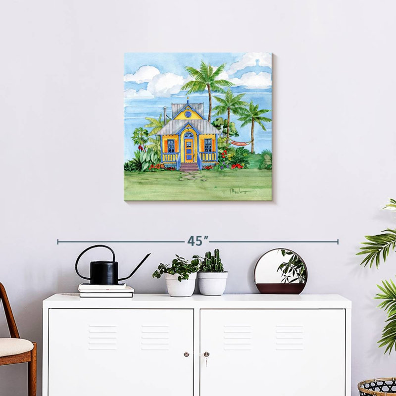 Lilie Tropical Cottage II, H 24 po x l 24 po