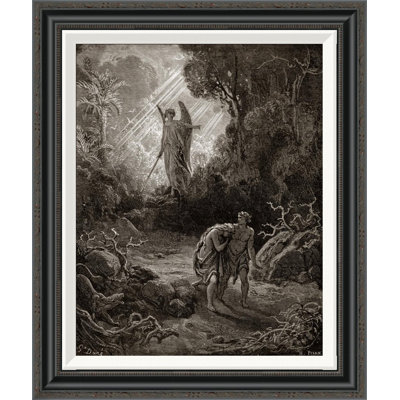 " Adam & Eve - The Expulsion From The Garden (from Milton " by Gustave Dore