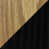Black/Light Oak Finish, Square Opening is out of stock
