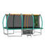 Trampoline carré 10X16FT pour enfants et adultes