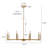 Sederick 8 - Light Dimmable Classic / Traditional Chandelier-1204571912