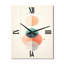 Traditions obséquieuses - Illustration rose rétro I - Très grandes horloges murales géométriques modernes-99635485