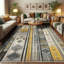 Machine Printed 152cm X 76cm Area Rug